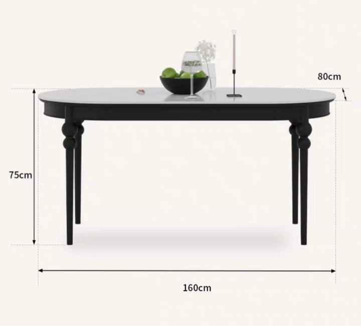 KEANU French Sintered Stone Dining Table