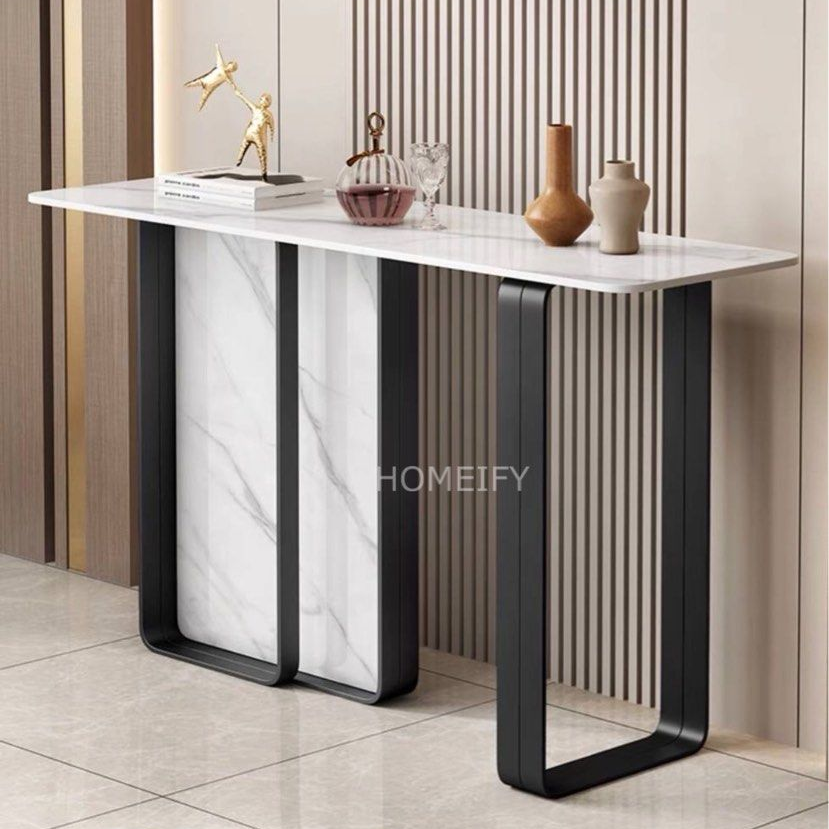FLEUR Modern Marble Console Table – Radical Homes