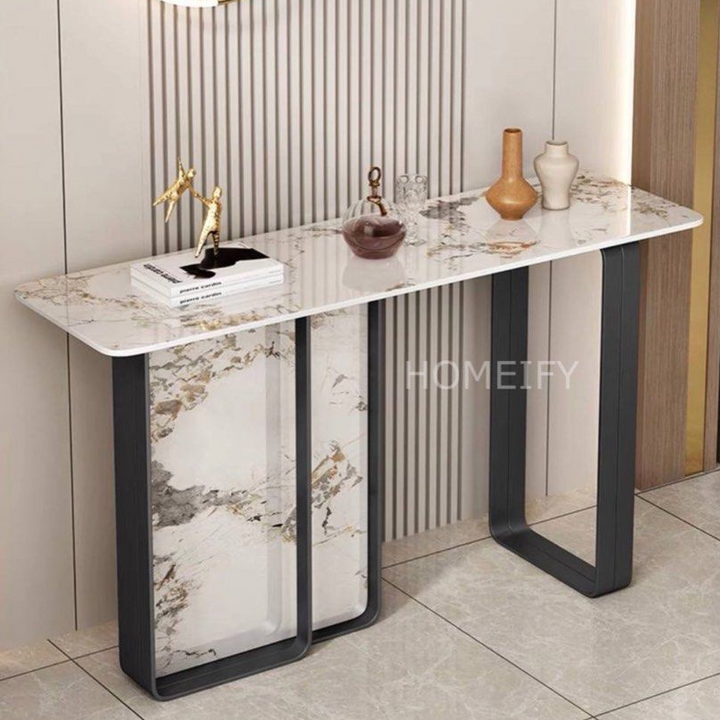 FLEUR Modern Marble Console Table
