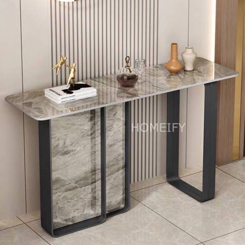 FLEUR Modern Marble Console Table