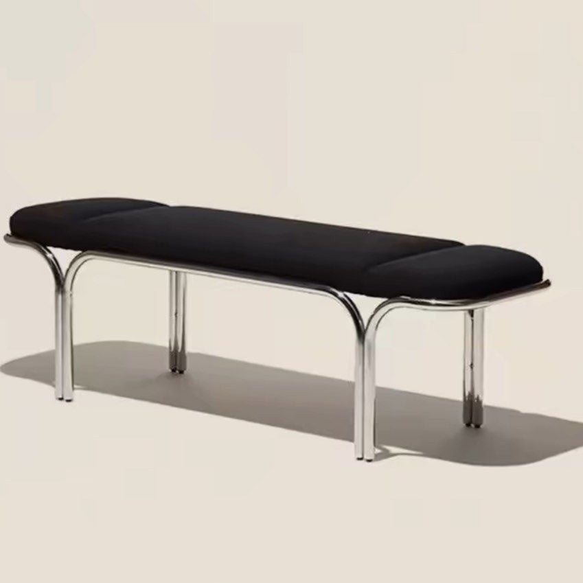 LINDEN Modern Stainless Steel Bench