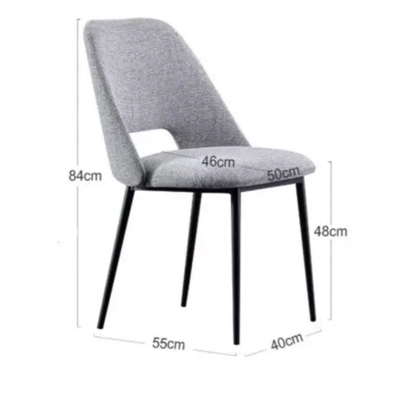 GOTAL Modern Fabric Dining Chair