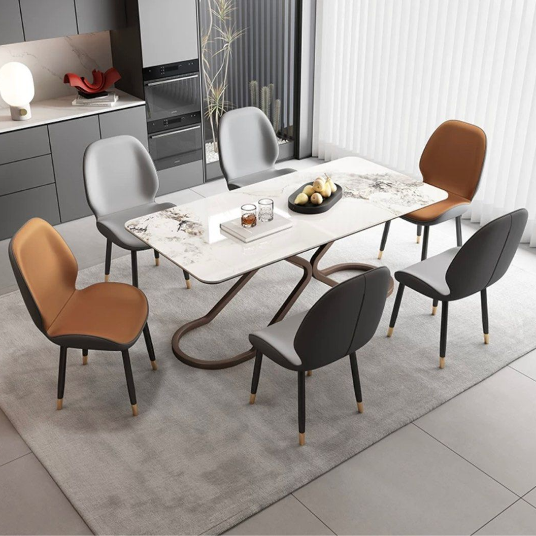 KENT Modern Leathaire Dining Chair – Radical Homes