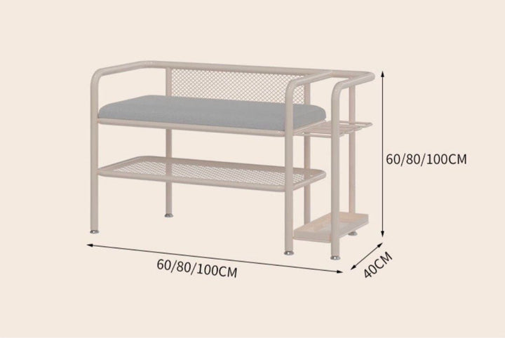 GOVIA Modern Shoe Rack Bench