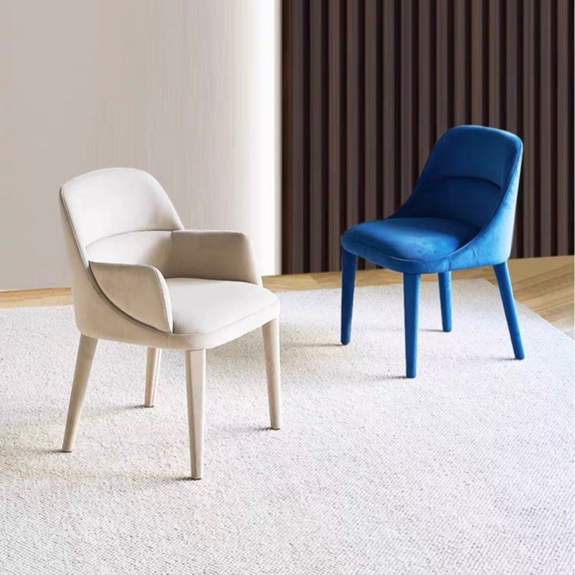 GYRE Modern Italian Leather Dining Chair - Radical Homes Singapore