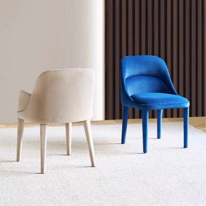 GYRE Modern Italian Leather Dining Chair - Radical Homes Singapore