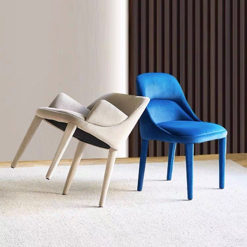 GYRE Modern Italian Leather Dining Chair - Radical Homes Singapore