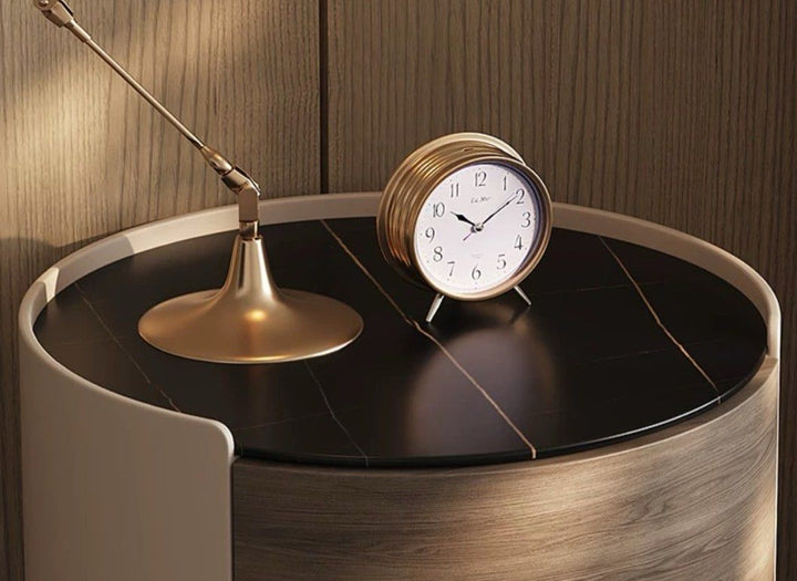 GRANDE Modern Walnut Bedside Table