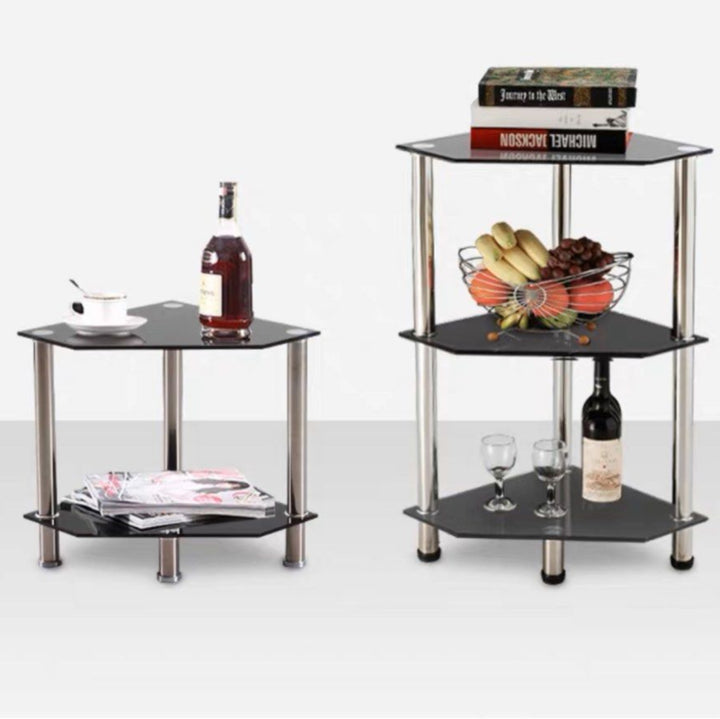 GRANU Modern Glass Display Table