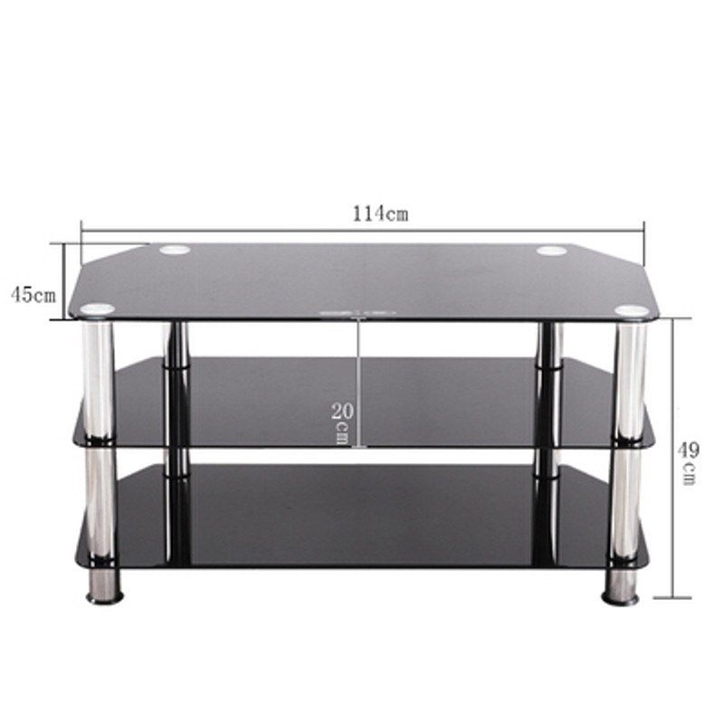 GRANU Modern Glass Display Table