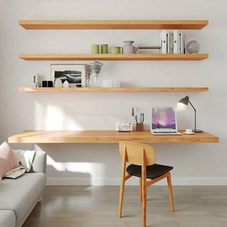 Floating Study Table Fixing Table GRIMES Japandi Floating Study Table – Radical Homes