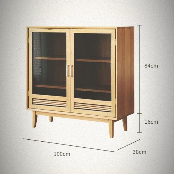 HARKEL Stackable Solid Wood Sideboard