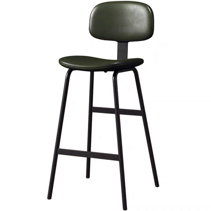 PAUL Modern Leather Bar Stool