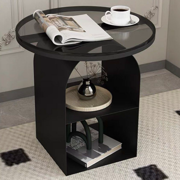 YARA Modern Glass Side Table