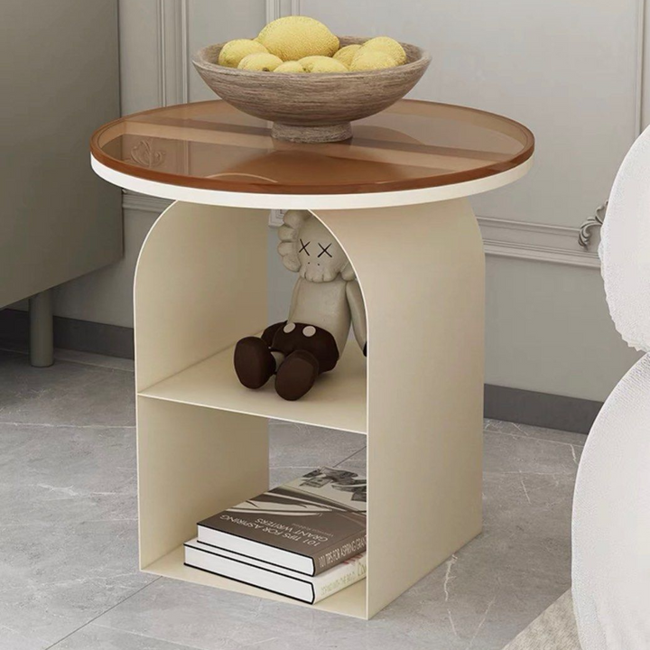 YARA Modern Glass Side Table