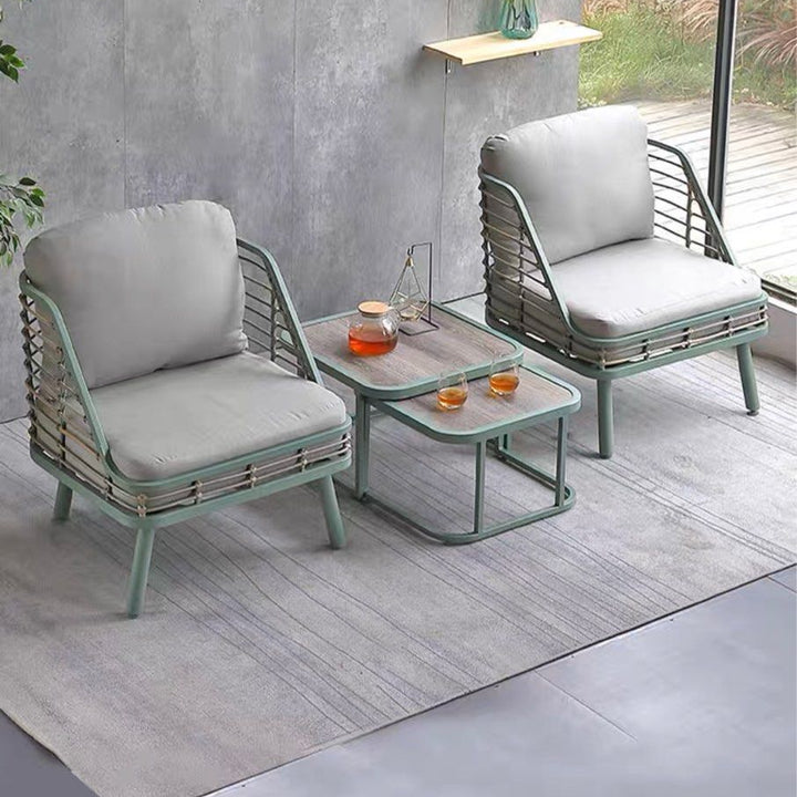 MELISSA Modern Outdoor Lounge Chair Set