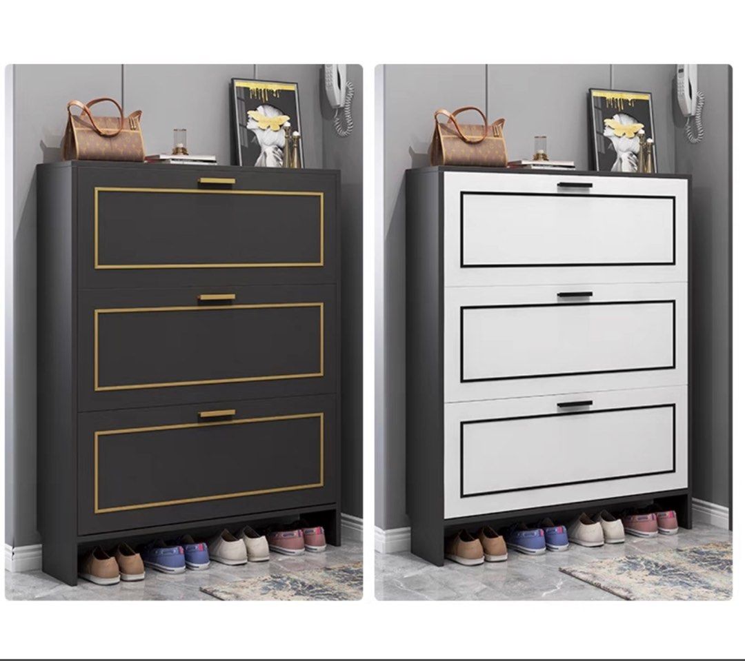 HADY Modern Slim Shoe Cabinet