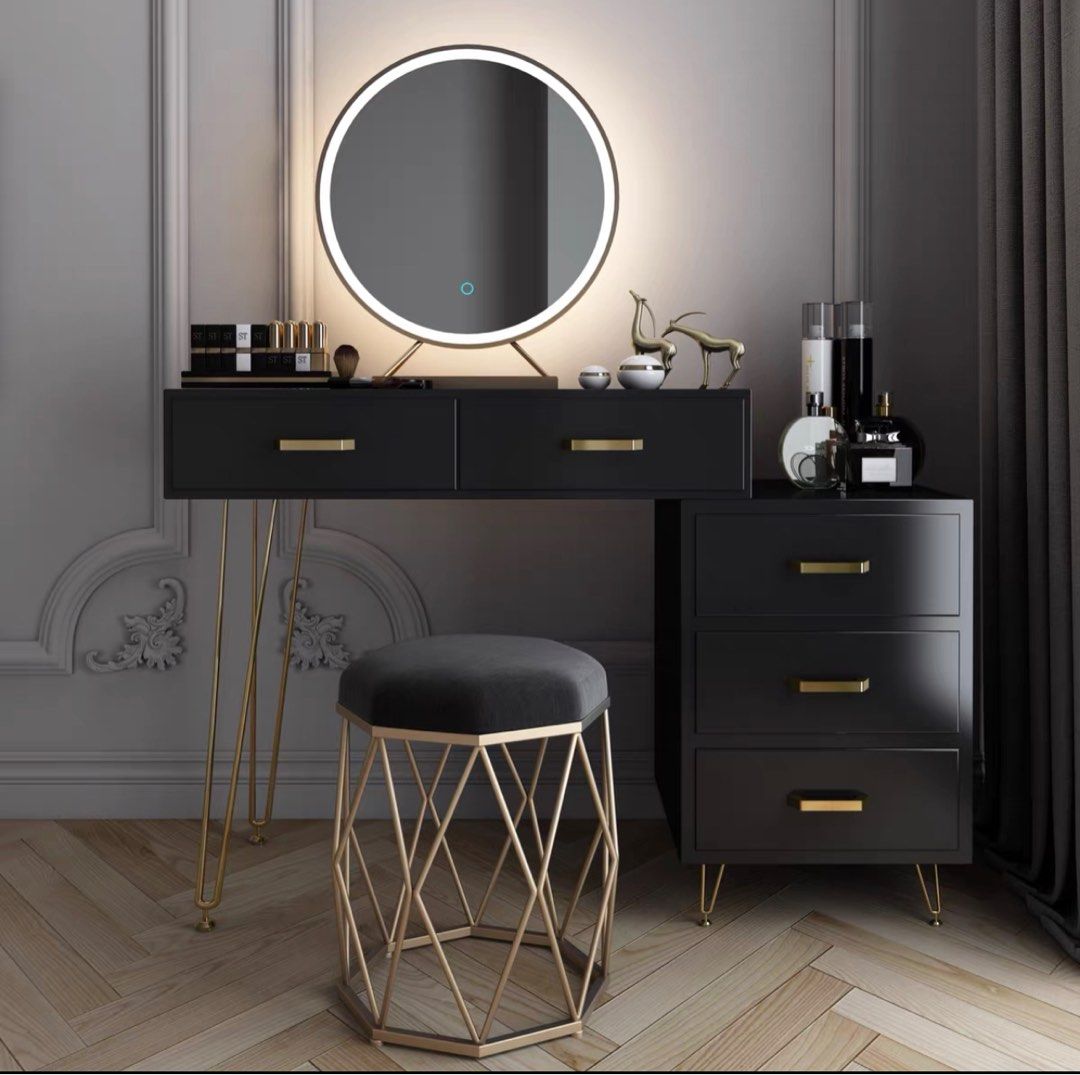 HAFIEL Modern Vanity Table Set