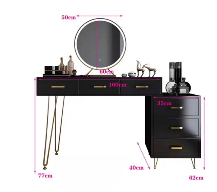 HAFIEL Modern Vanity Table Set
