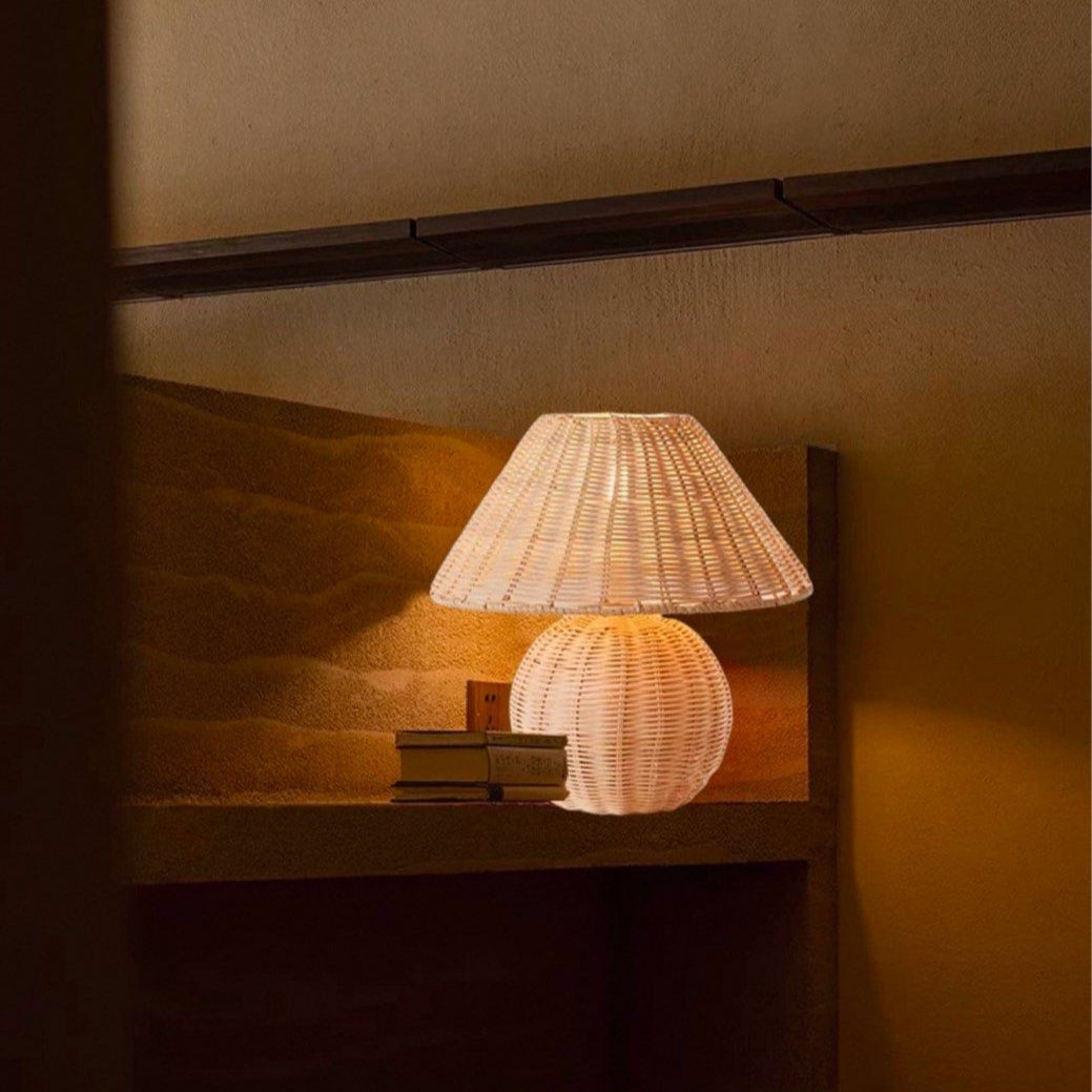 HAFREN Rattan Table Lamp