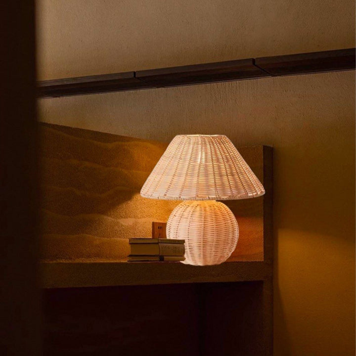 HAFREN Rattan Table Lamp