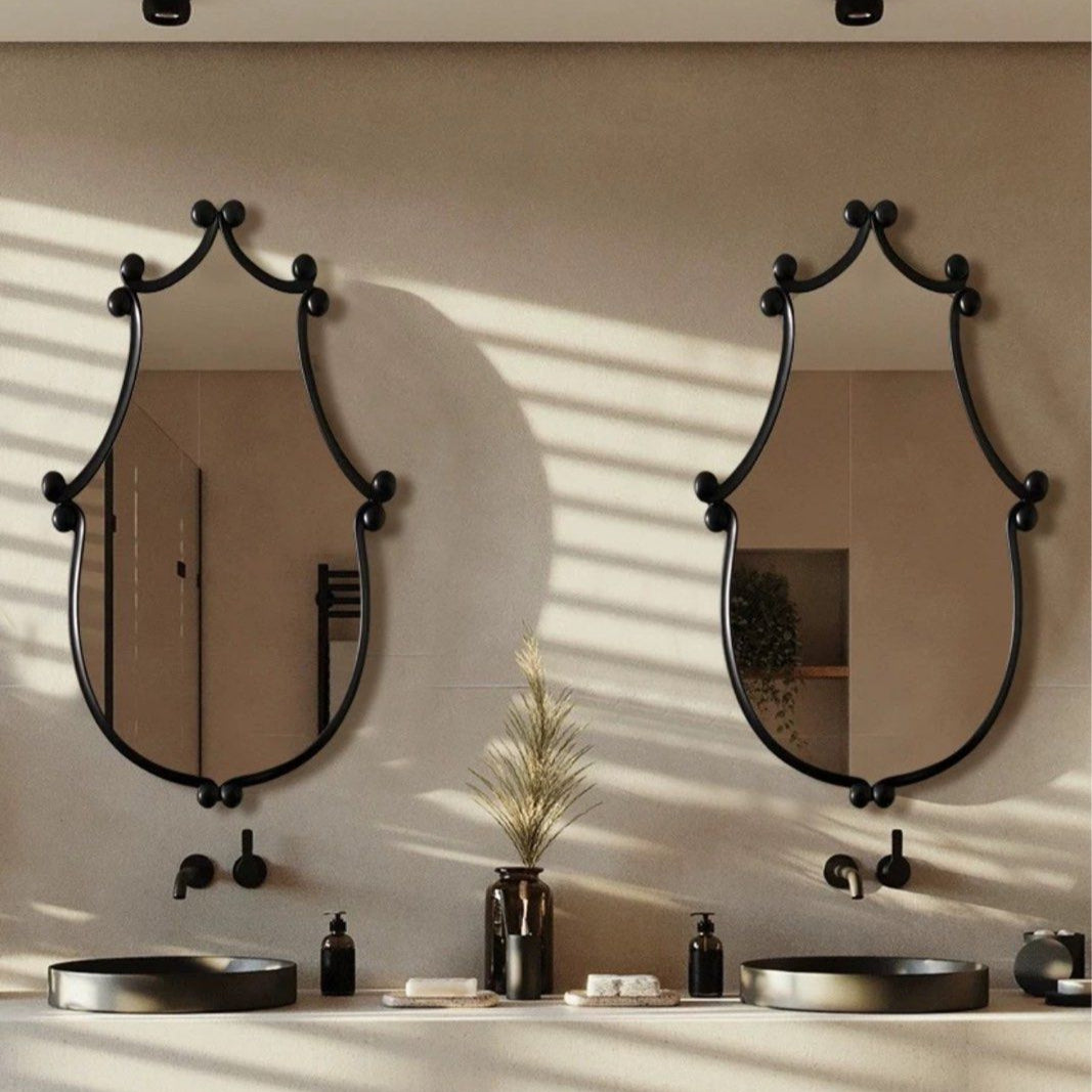 HALFER Mid Century Accent Mirror
