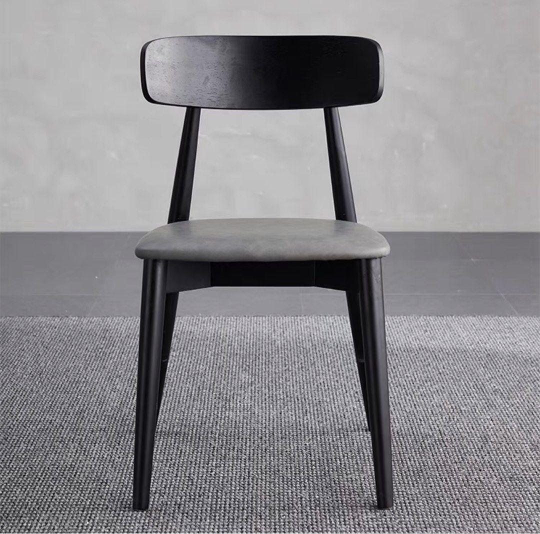 BORSON Modern Leather Dining Chair