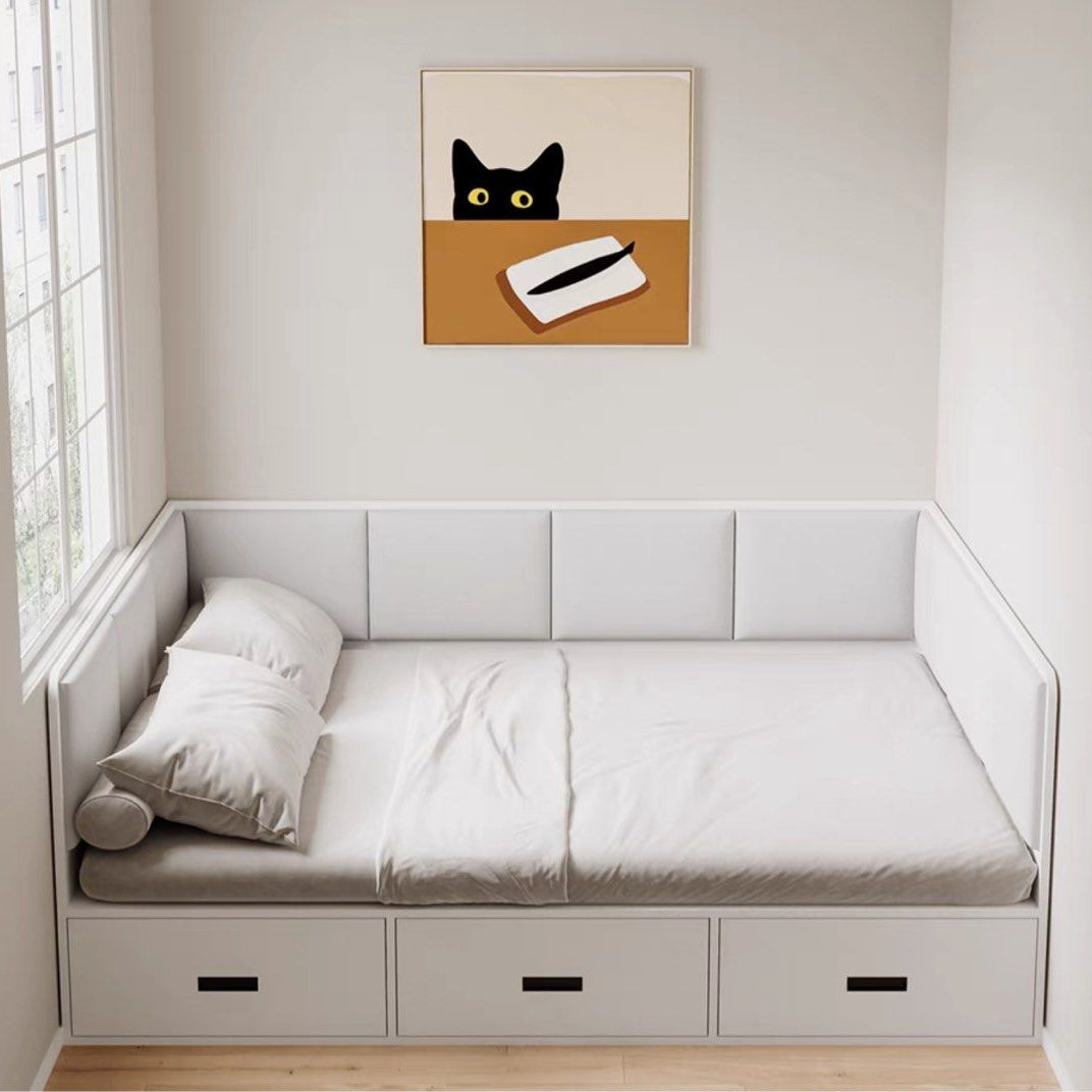 HANGEL Japandi Storage Bedframe