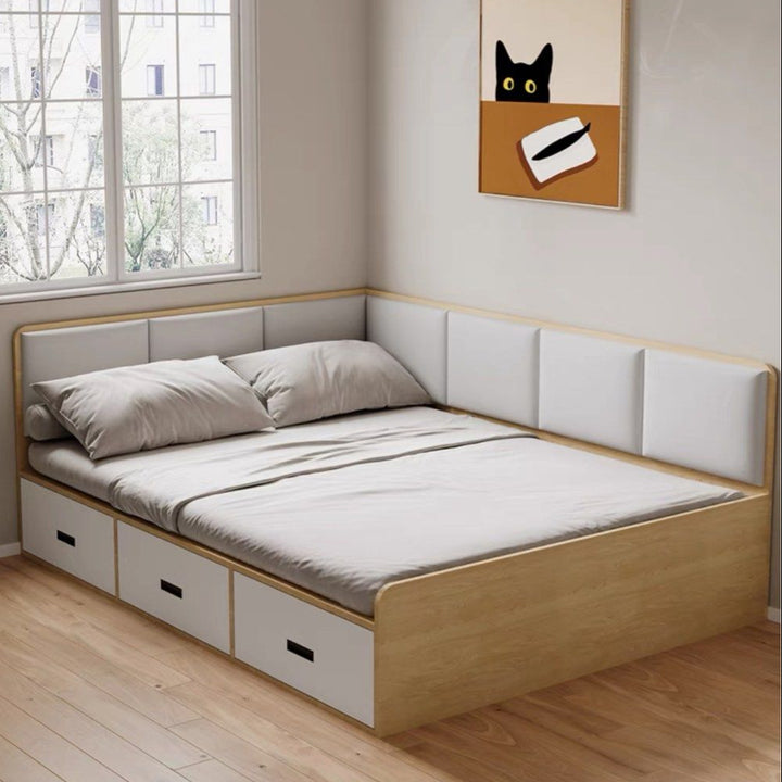 HANGEL Japandi Storage Bedframe