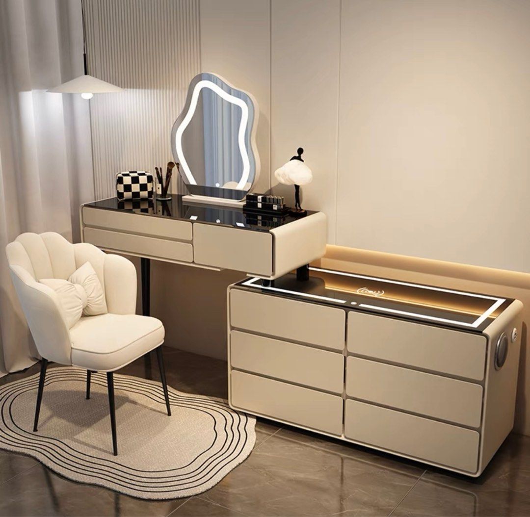 HANKO Modern Vanity Table Set