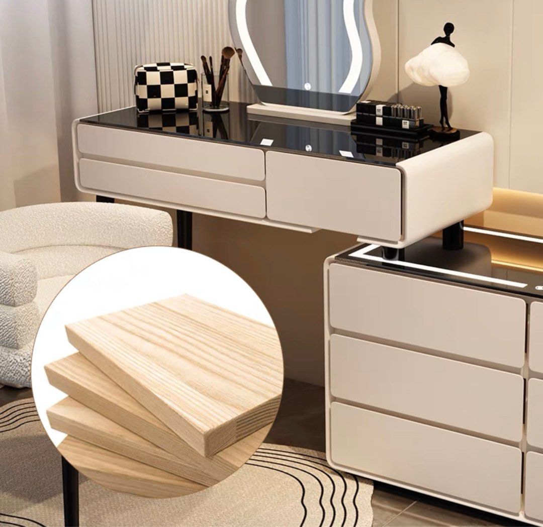 HANKO Modern Vanity Table Set