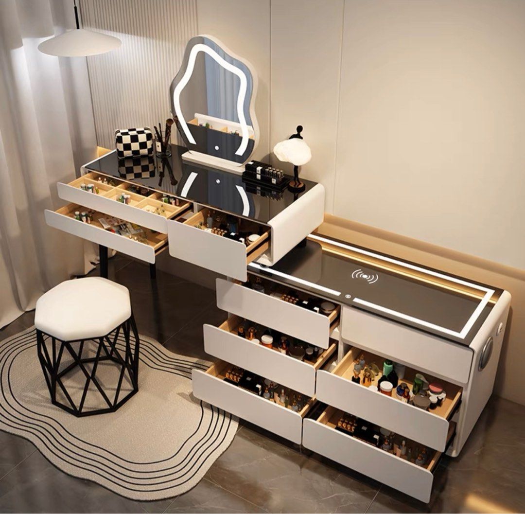 HANKO Modern Vanity Table Set