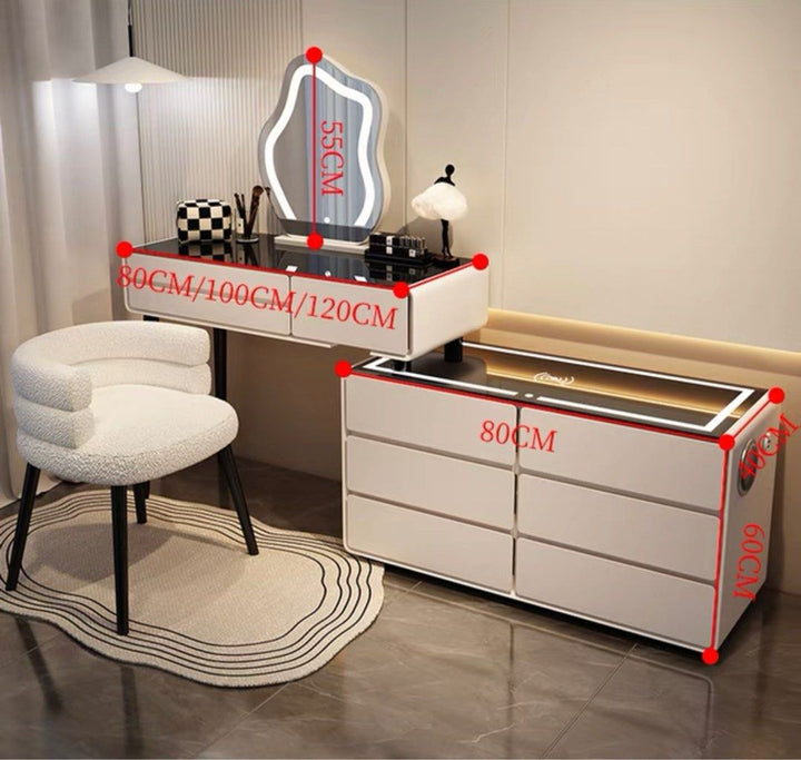 HANKO Modern Vanity Table Set