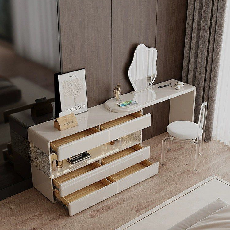 Extendable Vanities HARA Modern Extendable Vanity Table – Radical Homes