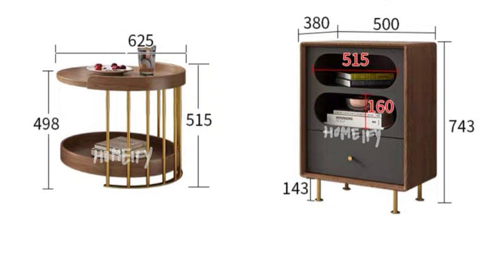 ZUCKUS Modern Coffee Table and Tv Console