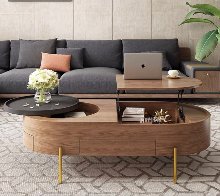 ZUCKUS Modern Coffee Table and Tv Console