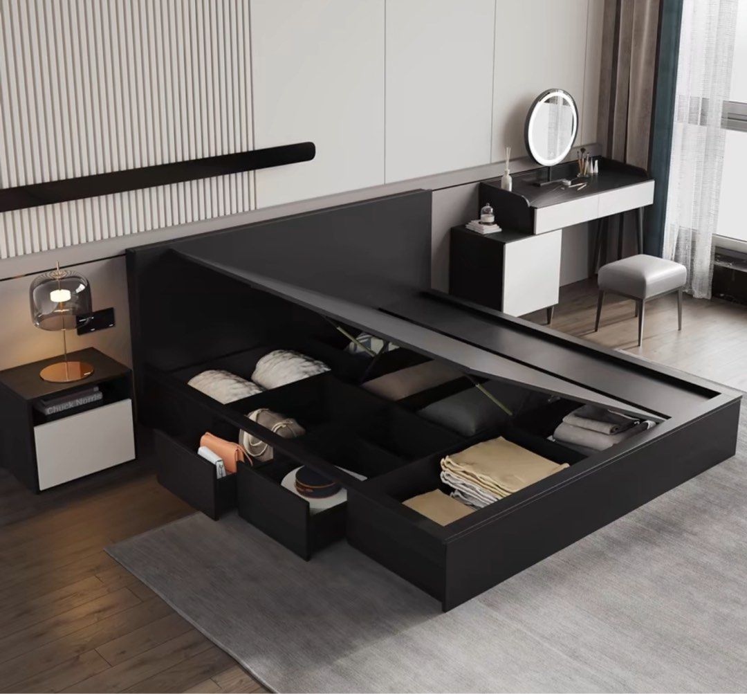 HART Modern Storage Bedframe