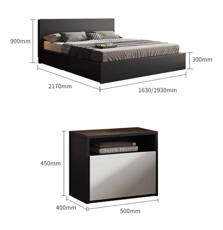 HART Modern Storage Bedframe