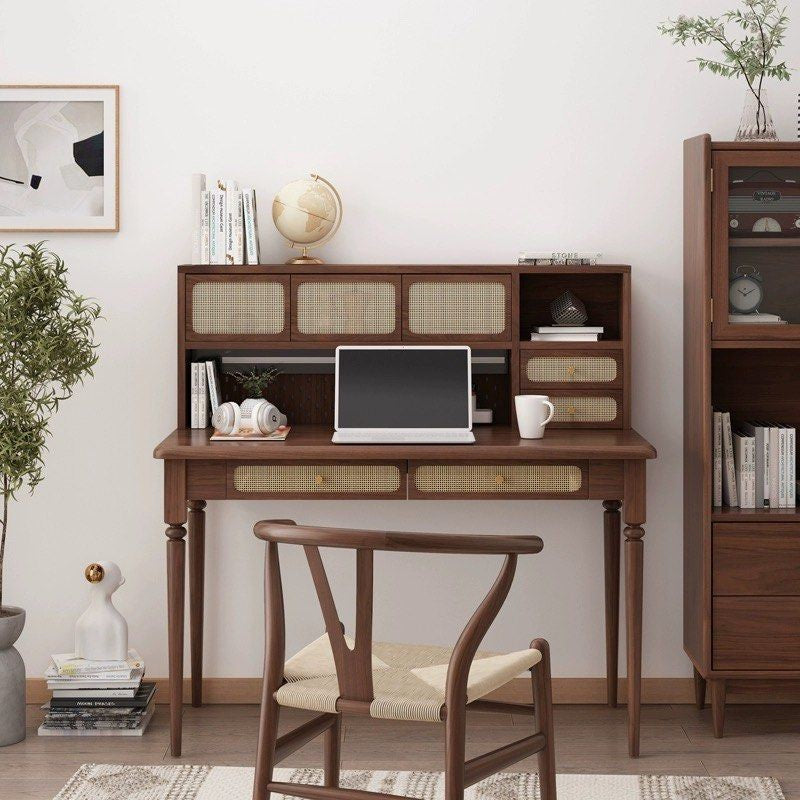 NOLAN Japandi Solid Wood Study Table