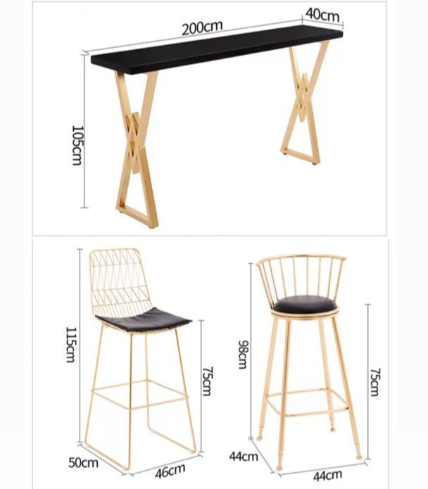 OXFORA Luxury Bar Table & Stools