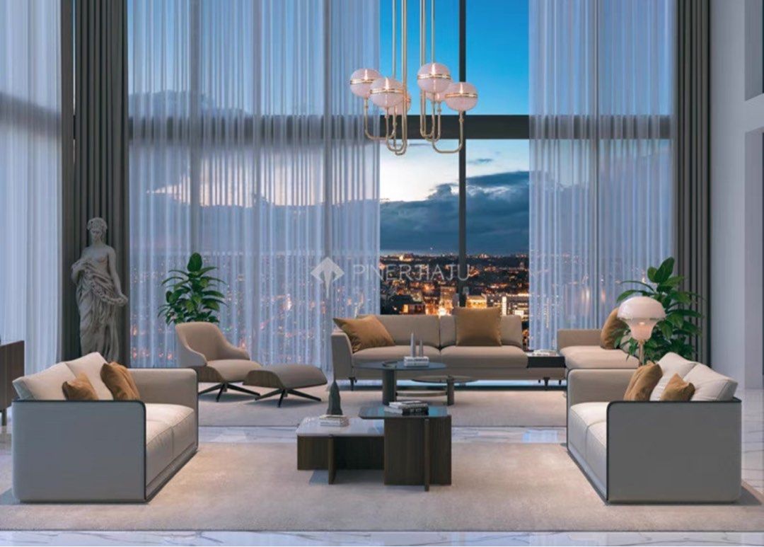 ELARRA Modern Fabric Sofa