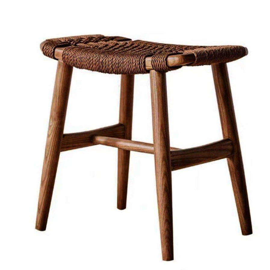HASON Japandi Rope Woven Stool