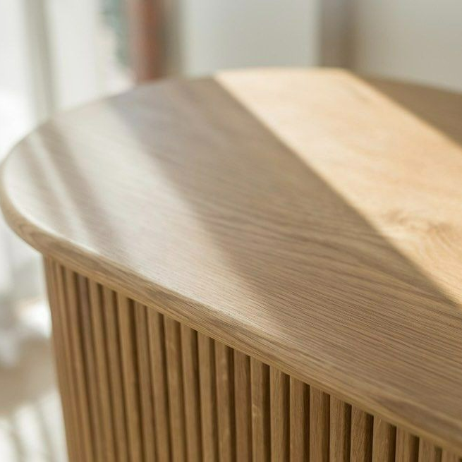 DARREK Rustic Solid Wood TV Console