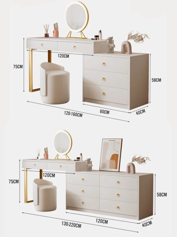 HAVON Modern Vanity Table Set