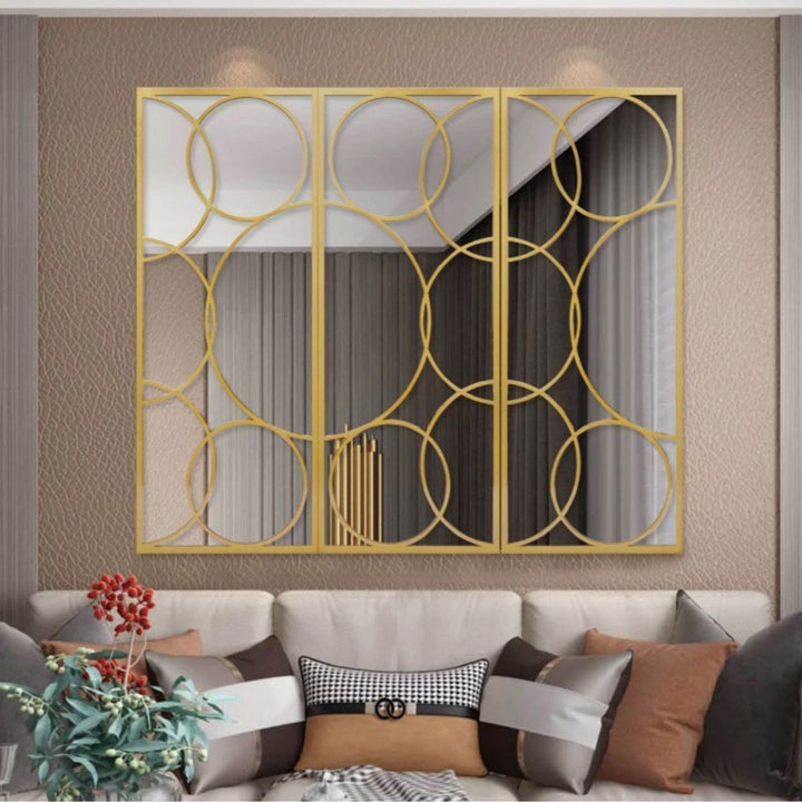 HAVORE Victorian Gold Accent Mirror