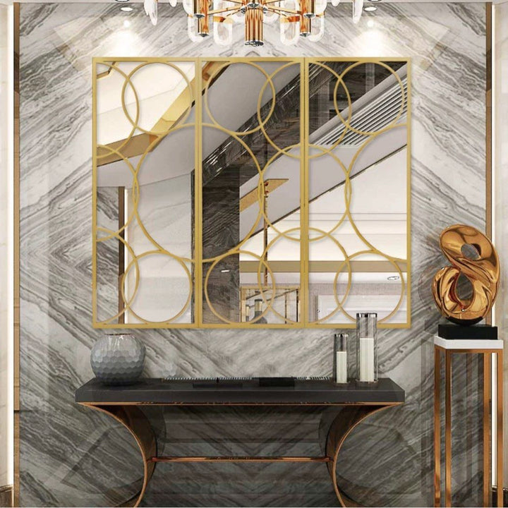 HAVORE Victorian Gold Accent Mirror