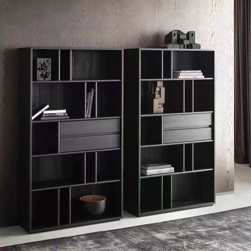 HAYDE Modern Solid Wood Bookshelf