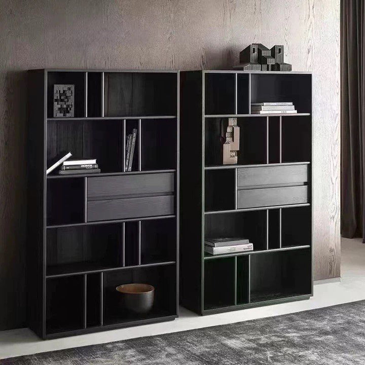 HAYDE Modern Solid Wood Bookshelf