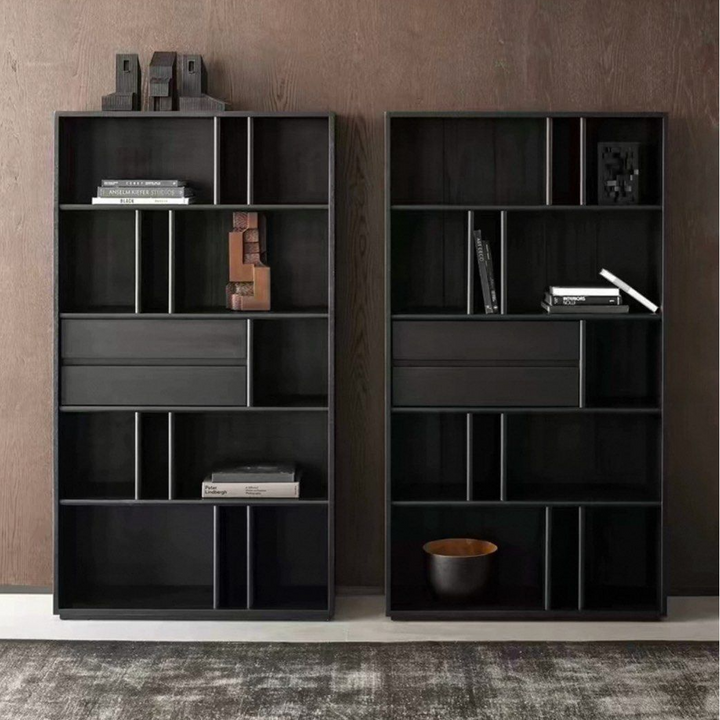 HAYDE Modern Solid Wood Bookshelf