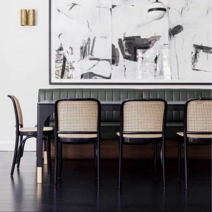 HEGOR Vintage Rattan Dining Chair - Radical Homes Singapore